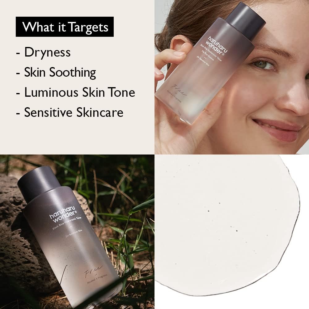 Haruharu Wonder Black Rice Hyaluronic Toner for Sensitive Skin - 150ml