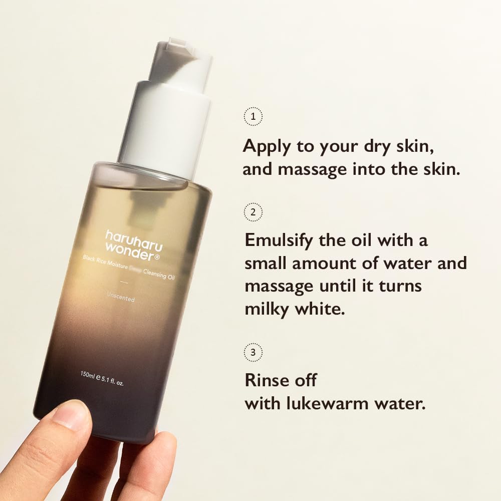 Haruharu Wonder Black Rice Moisture Deep Cleansing Oil - 150ml