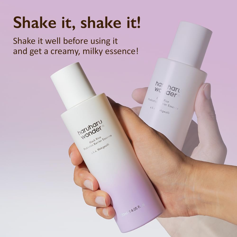 Haruharu Wonder Black Rice Probiotics Barrier Essence - 120ml (a.k.a. Makgeolli Essence)