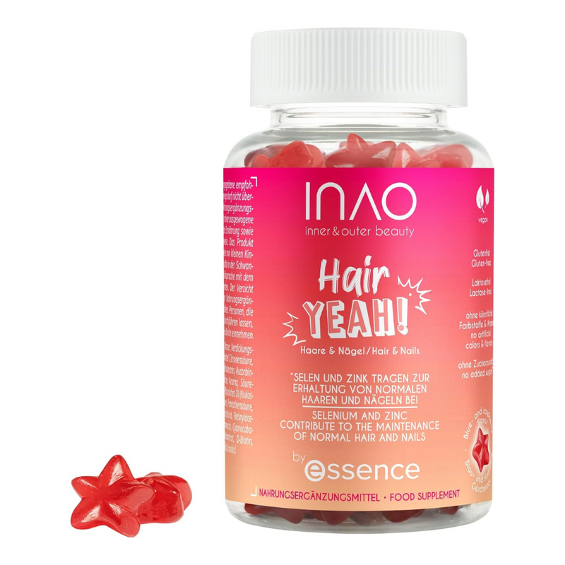 Essence INOA Hair YEAH gummies pour des cheveux et des ongles forts - 60 gommes