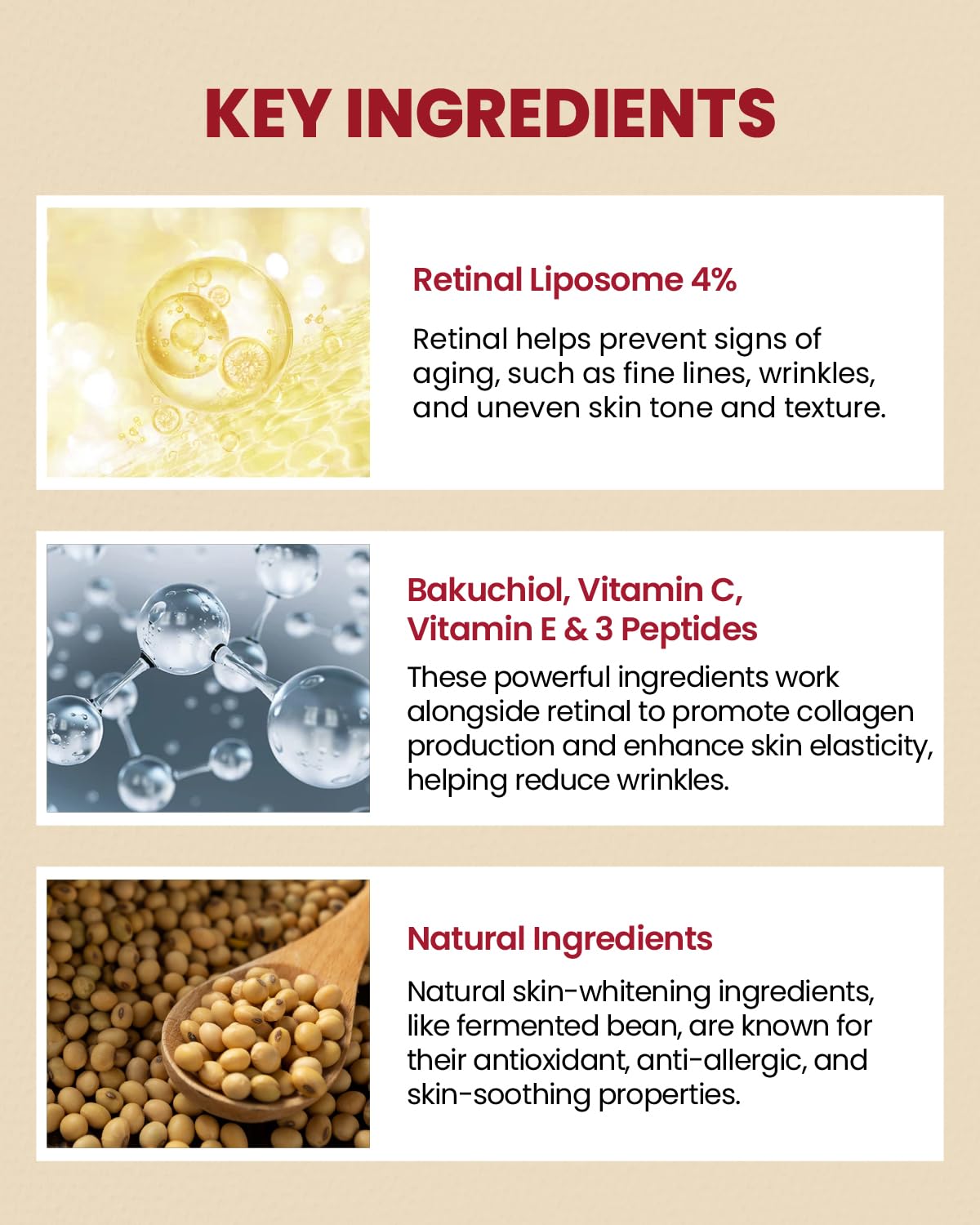 K-Secret SEOUL 1988 Eye Cream : Retinal Liposome 4% + Fermented Bean - 30ml