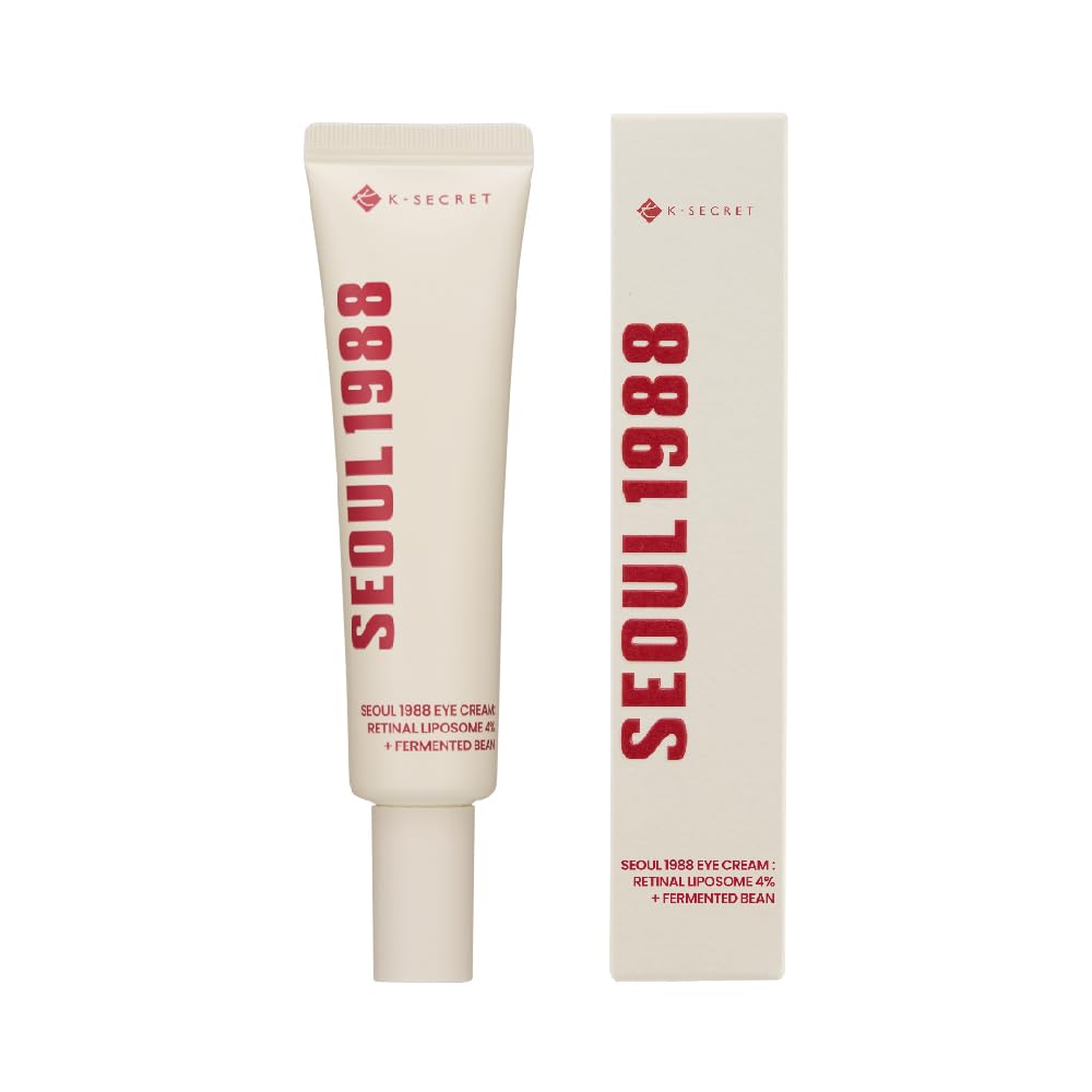 K-Secret SEOUL 1988 Eye Cream : Retinal Liposome 4% + Fermented Bean - 30ml