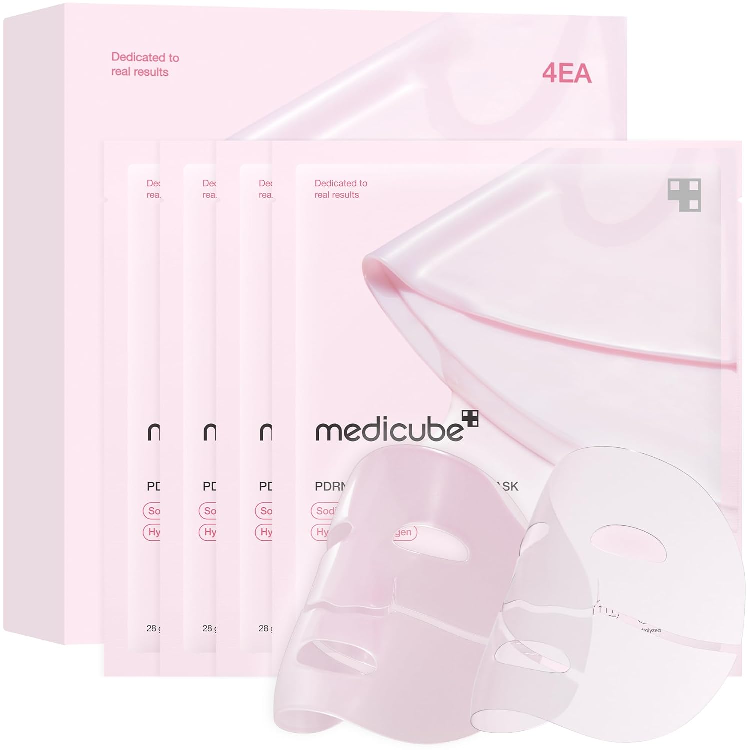 Medicube PDRN Pink Collagen Gel Mask - Pack X 4 units