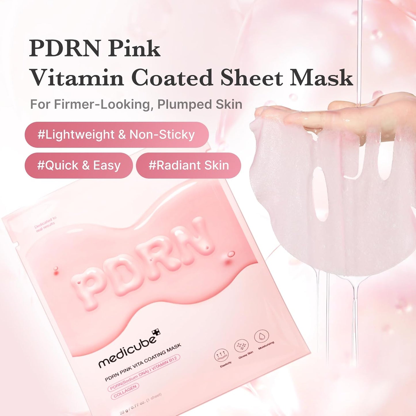 Medicube PDRN Pink Vita Coating Mask - 22g