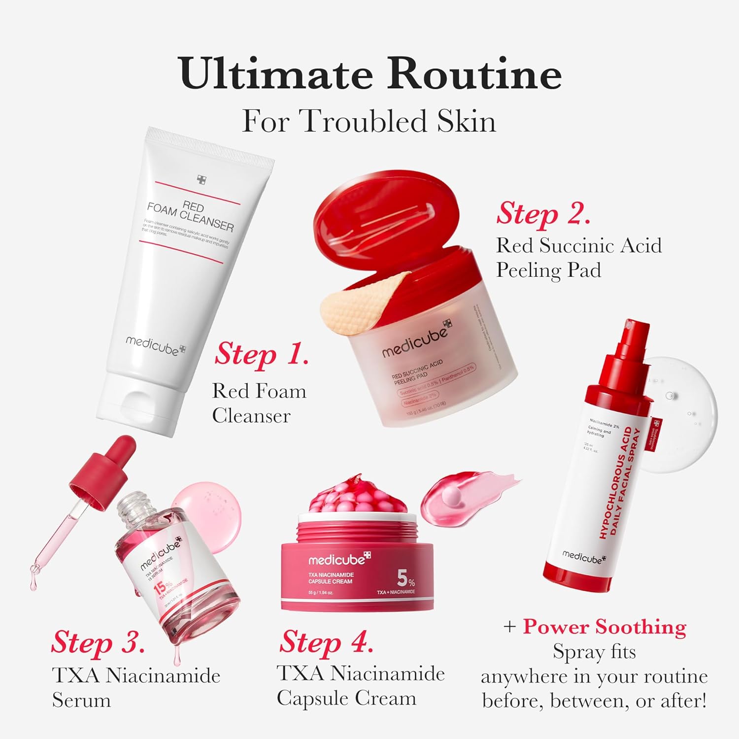 Medicube Red Foam Cleanser - 120ml