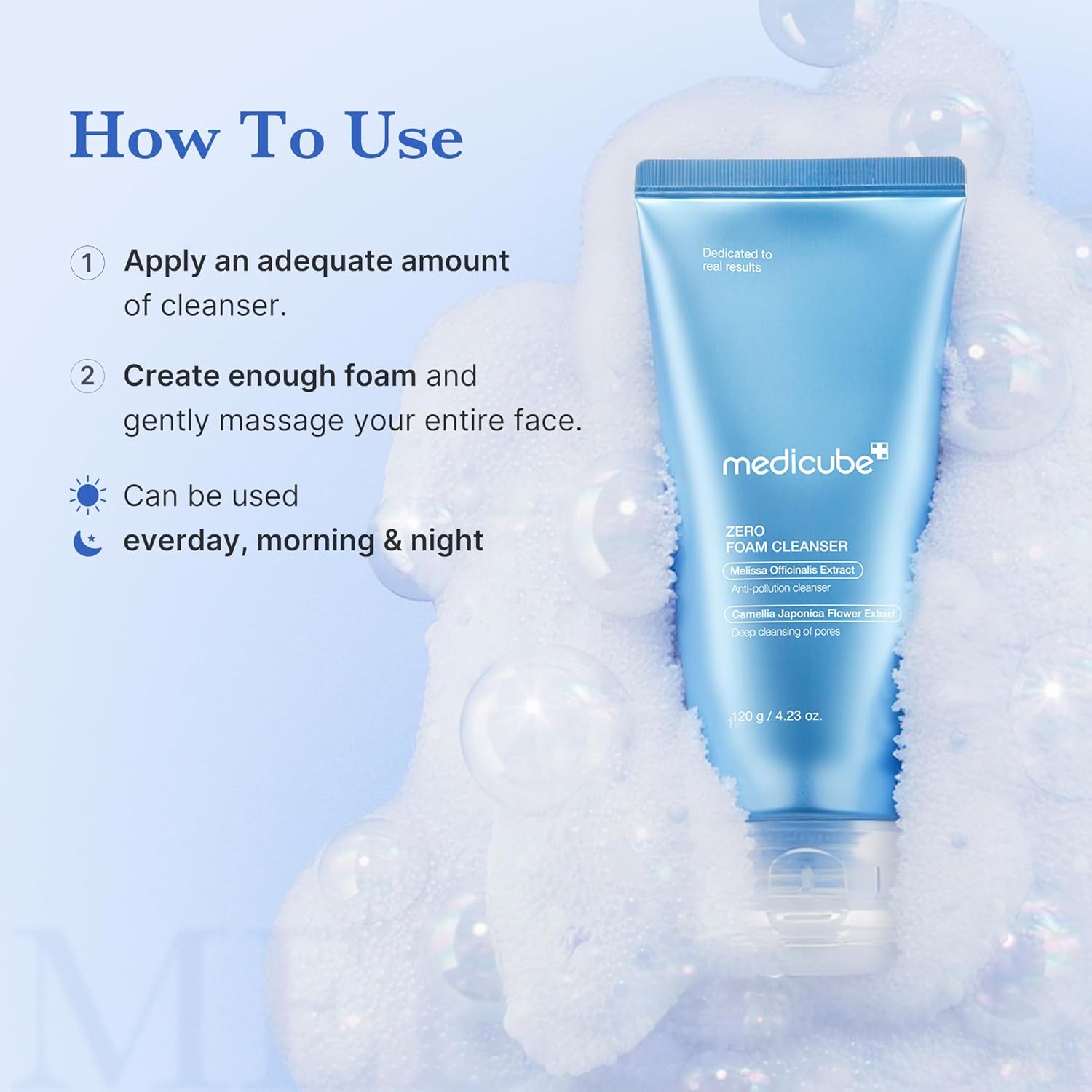 Medicube Zero Foam Cleanser - 120g