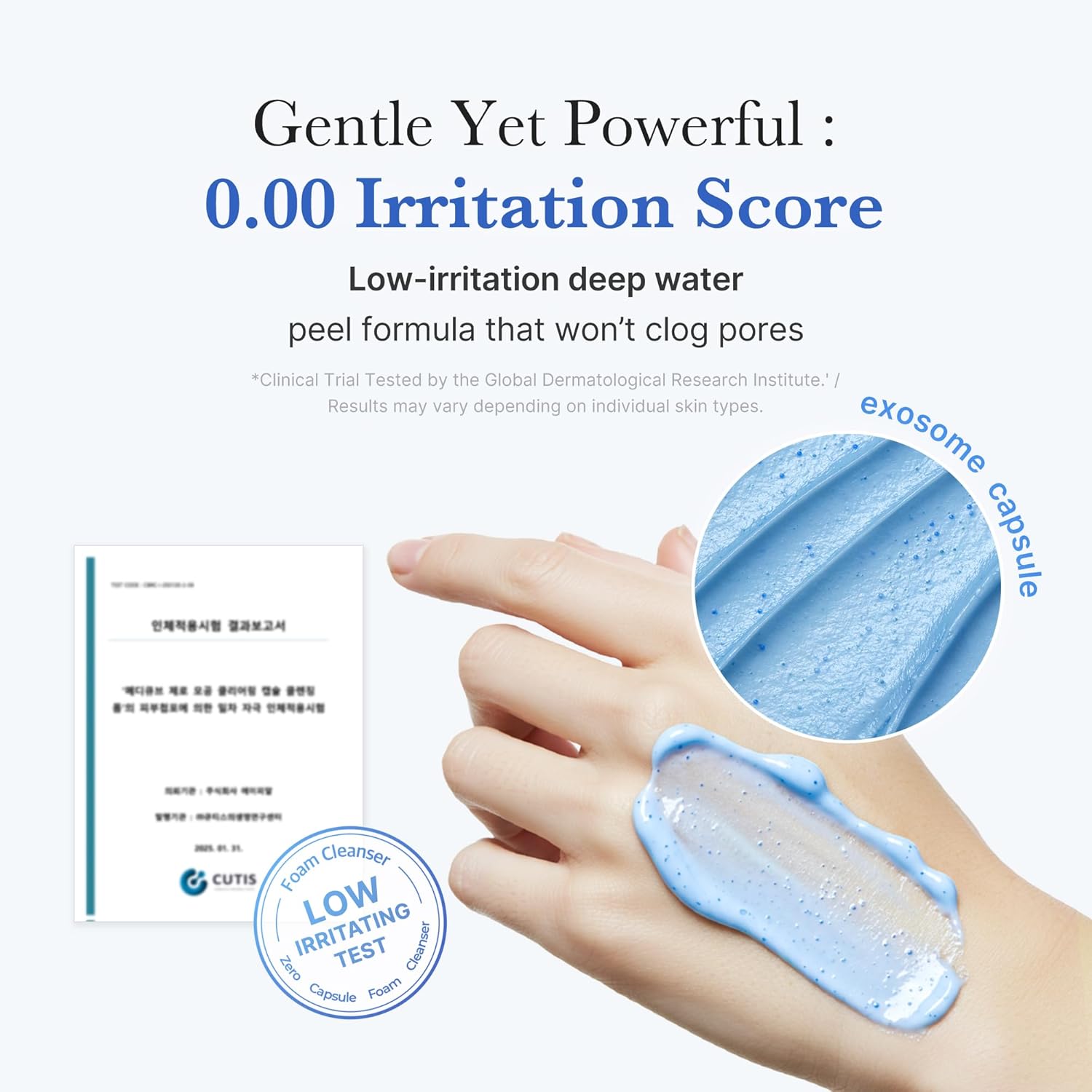 Medicube Zero Pore SA Clear Capsule Cleansing Foam - 120g