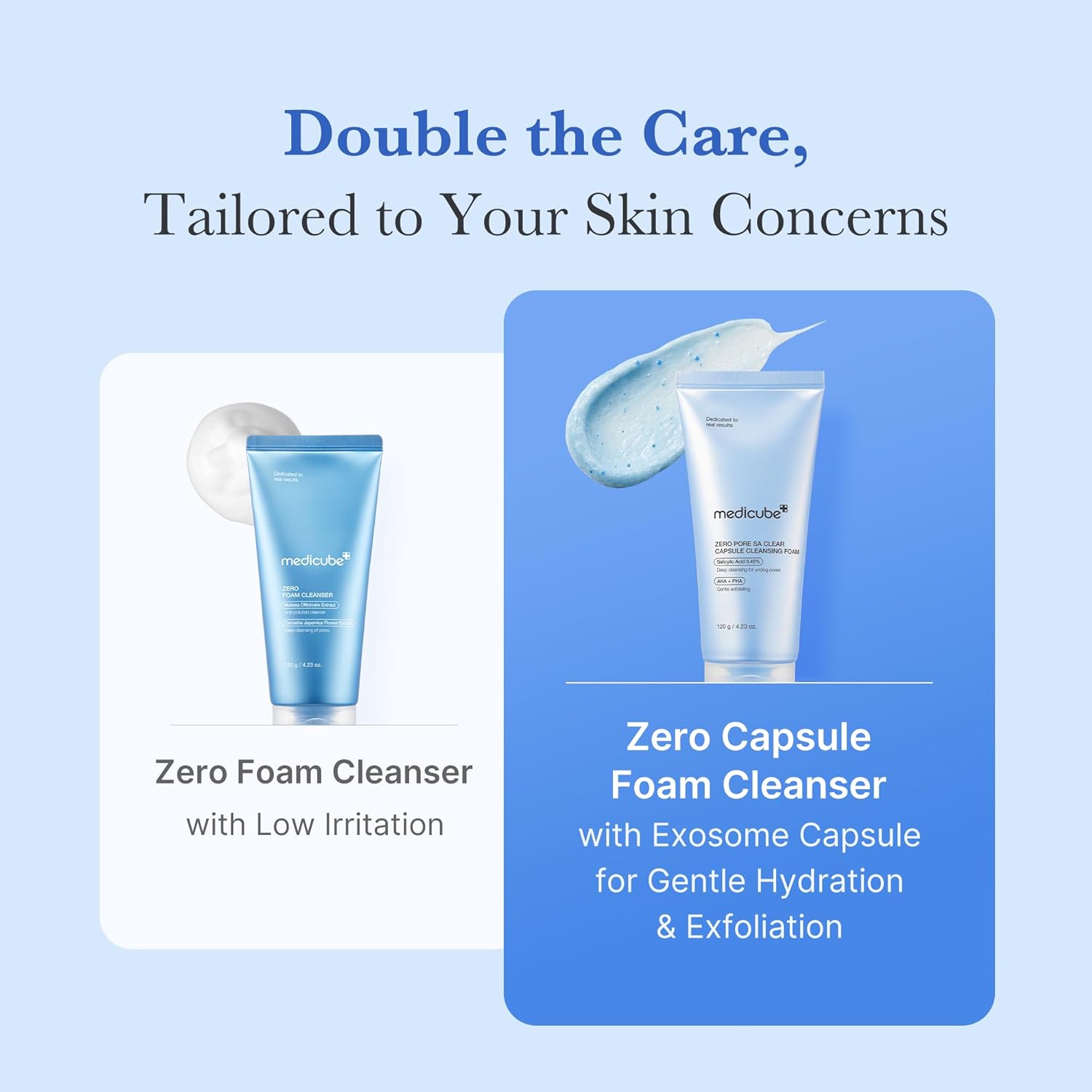 Medicube Zero Pore SA Clear Capsule Cleansing Foam - 120g