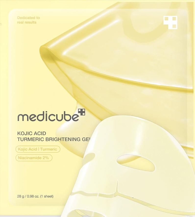 Medicube Kojic Acid Turmeric Brightening Gel Mask - (1 masque)