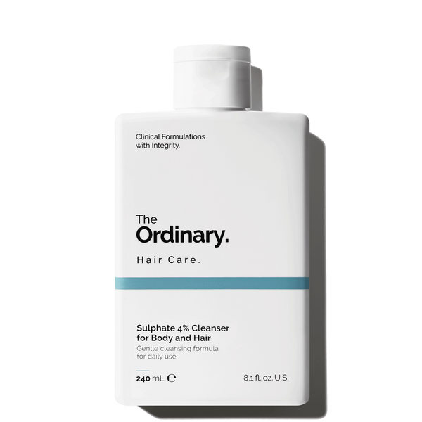 The Ordinary Nettoyant au sulfate 4 % - Nettoyant corps et cheveux - 240ml