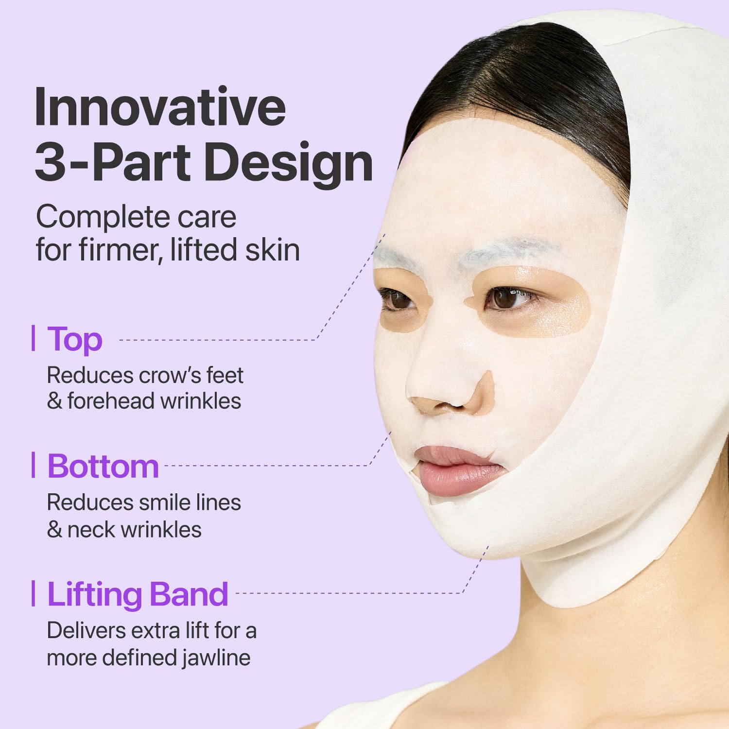 Numbuzin No.9 NAD Bio Lifting Full Cover Facial Mask - 4 masks