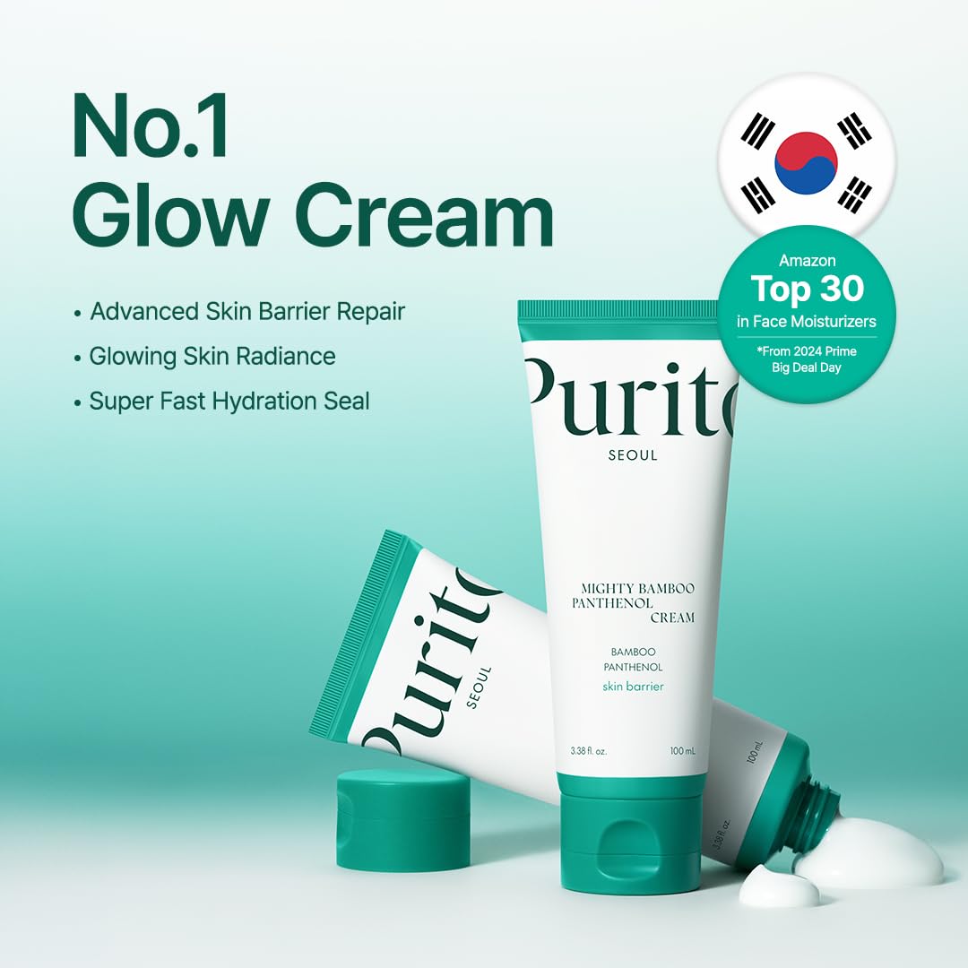 PURITO SEOUL Mighty Bamboo Panthenol Cream - 100ml