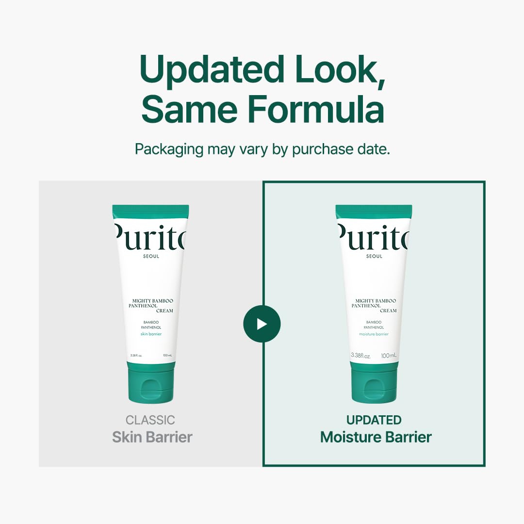 PURITO SEOUL Mighty Bamboo Panthenol Cream - 100ml