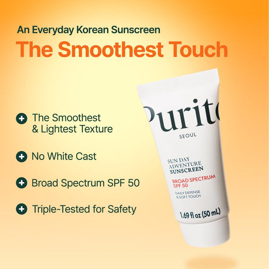 PURITO SEOUL Sun Day Adventure Sunscreen SPF 50 - 50ml