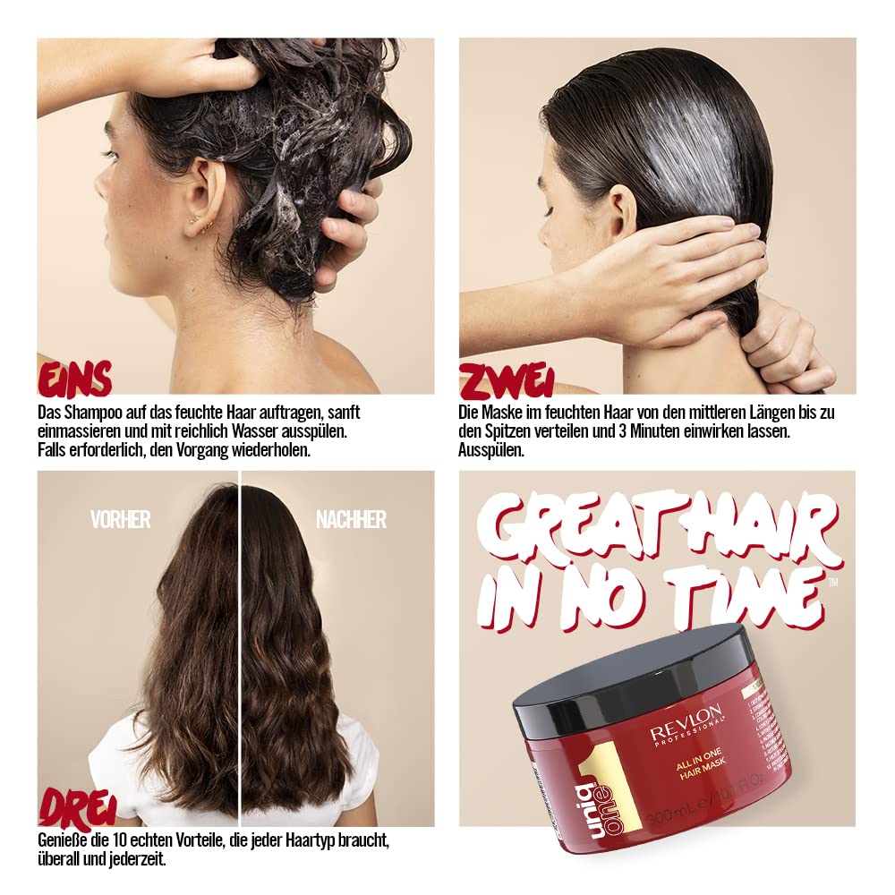 REVLON PROFESSIONAL UniqOne All In One Hair Mask - 300ml