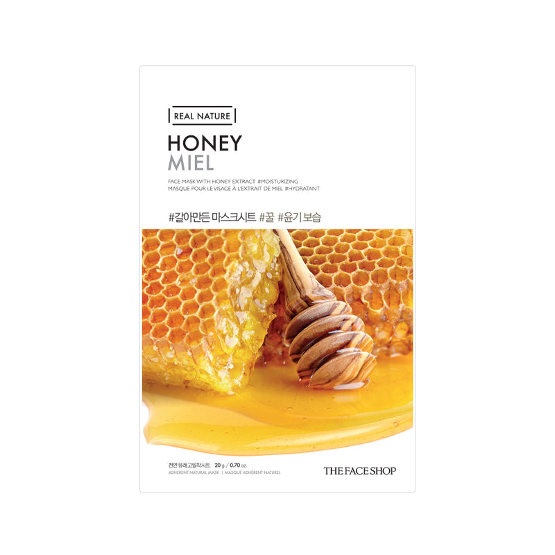 The Face Shop Real Nature Masque Facial - Honey Extract