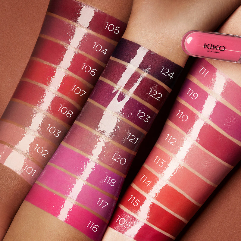 Kiko Milano Rouge à lèvres liquide en 2 étapes - Unlimited Double Touch -Satin Pink Camellia