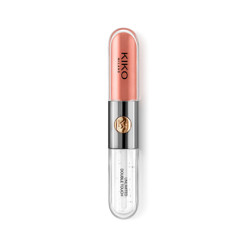 Kiko Milano Rouge à lèvres liquide en 2 étapes - Unlimited Double Touch-129 Burnt Tangerine