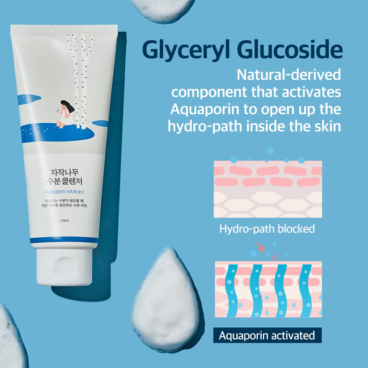 Round Lab Birch Juice Moisturizing Cleansèr - 150ml