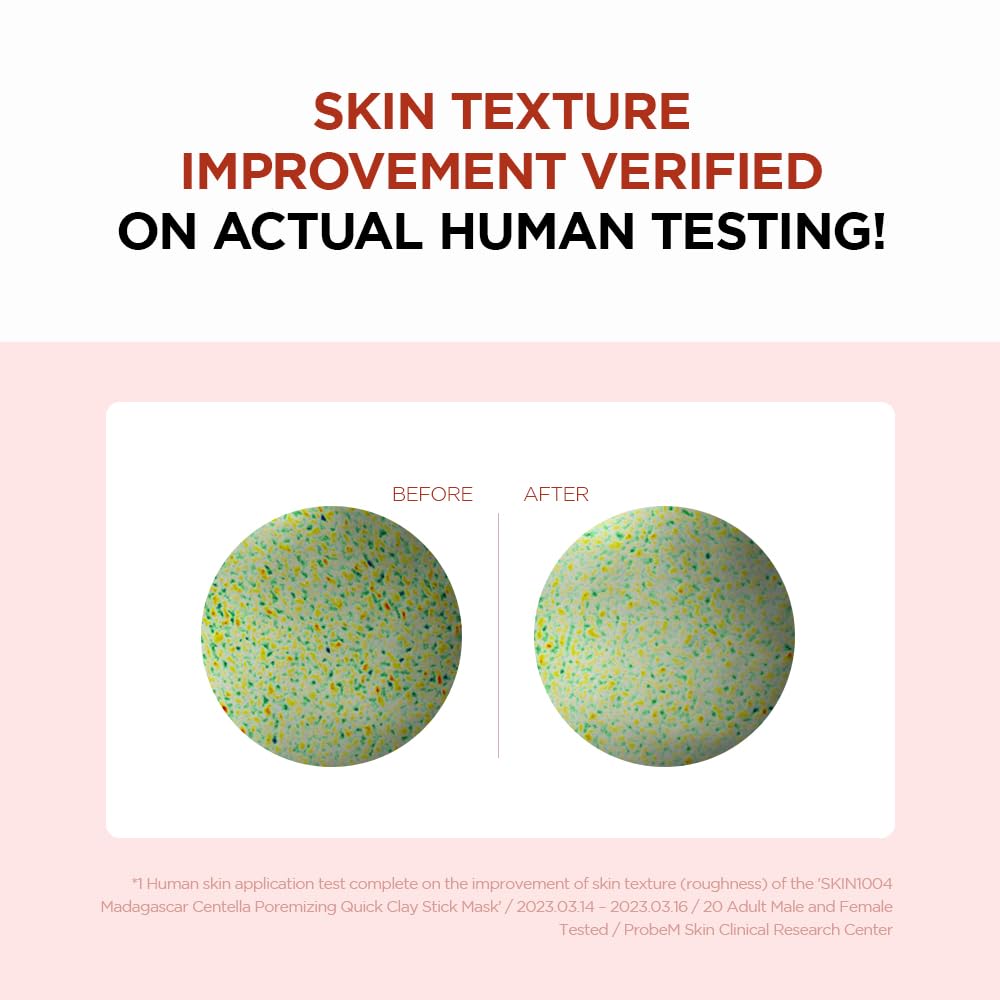 SKIN1004 MADAGASCAR Centella Poremizing Quick Clay Stick Mask - 27G