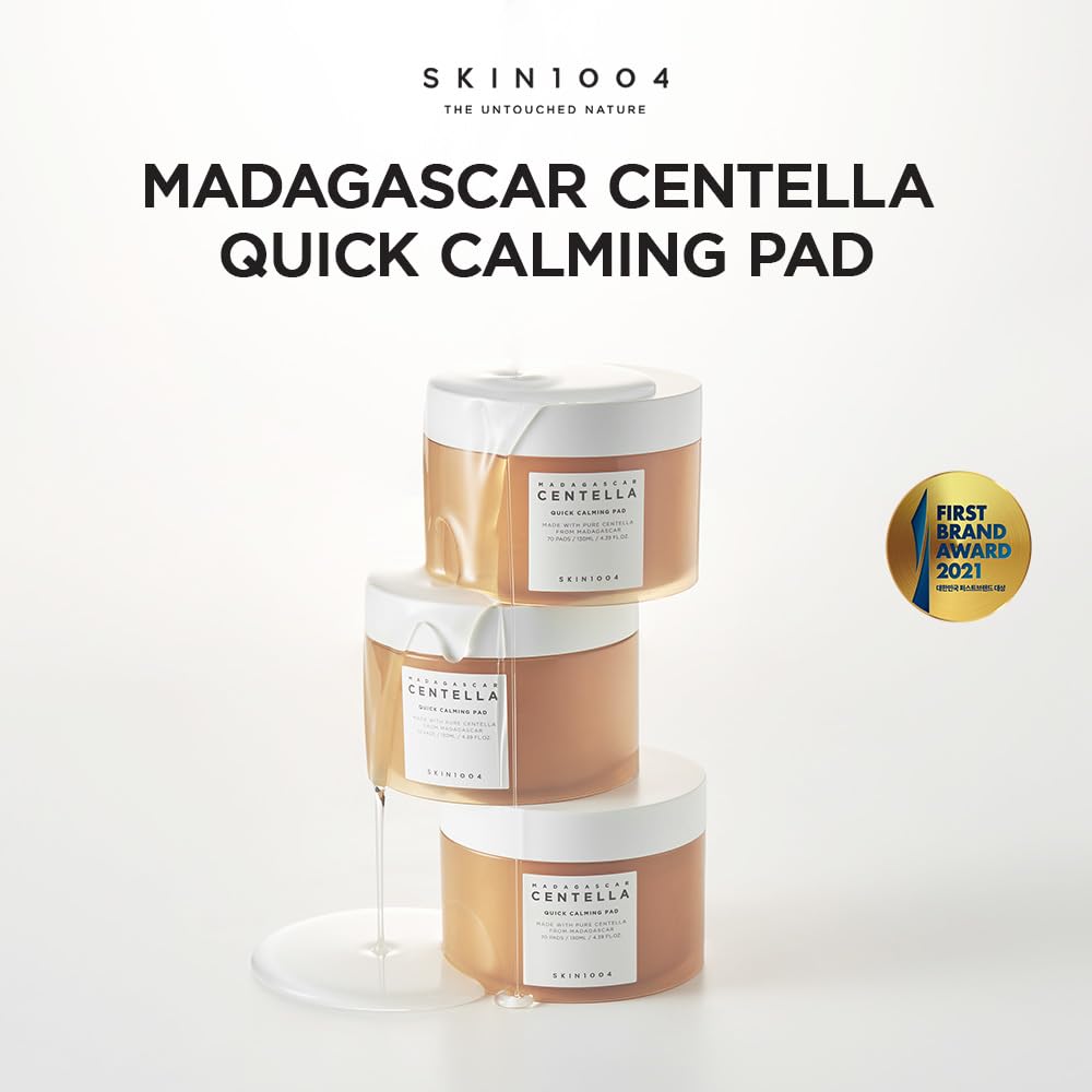 SKIN1004 MADAGASCAR Centella Quick Calming Pad (70PADS) - 130ML