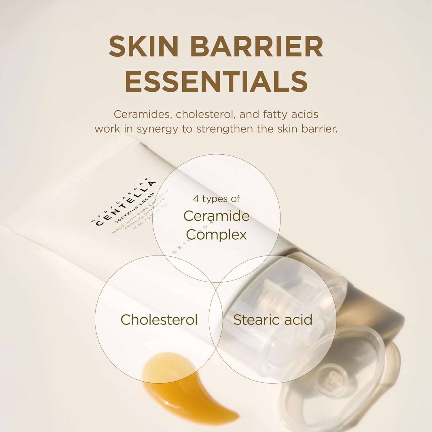 SKIN1004 MADAGASCAR Centella Soothing Cream - 75ML