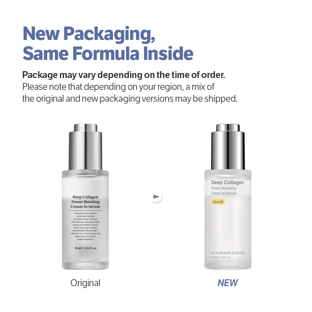 SUNGBOON EDITOR Deep Collagen Power Boosting Cream In Serum - 30ml