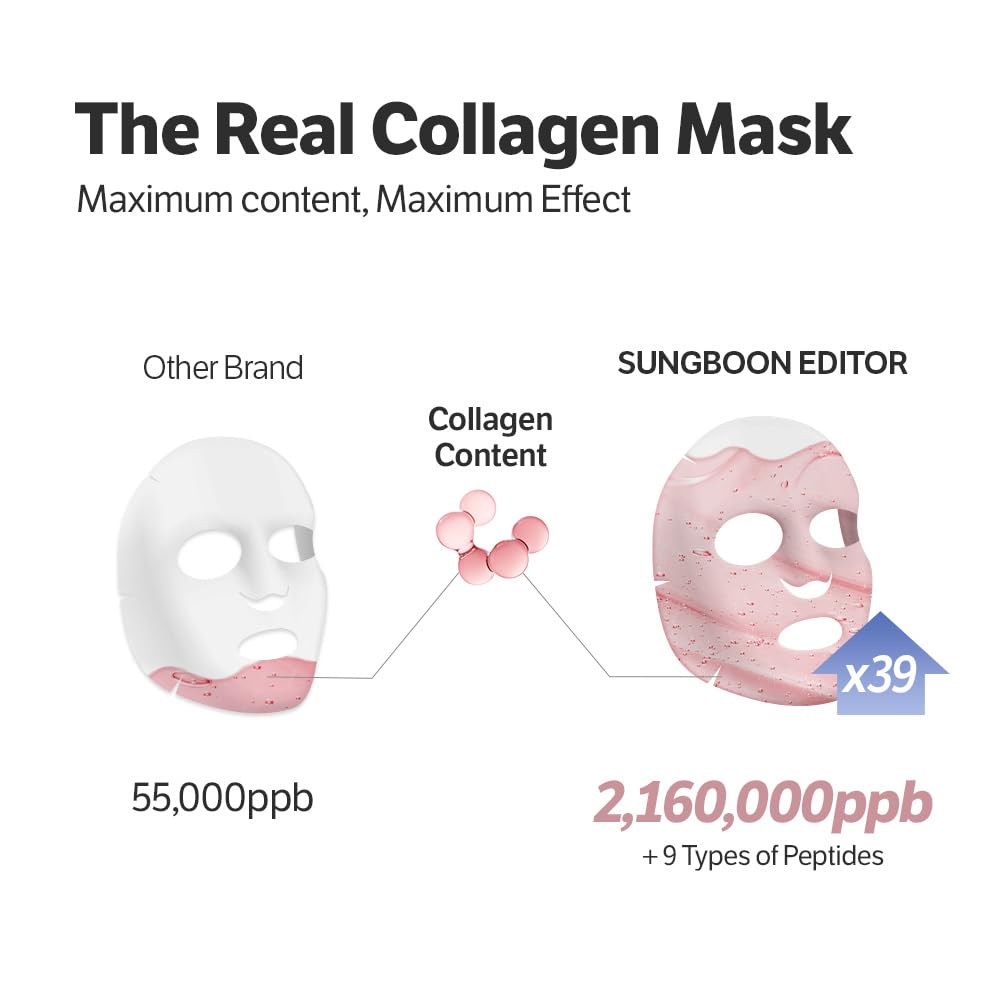 SUNGBOON EDITOR Deep Collagen Power Boosting Mask 37g