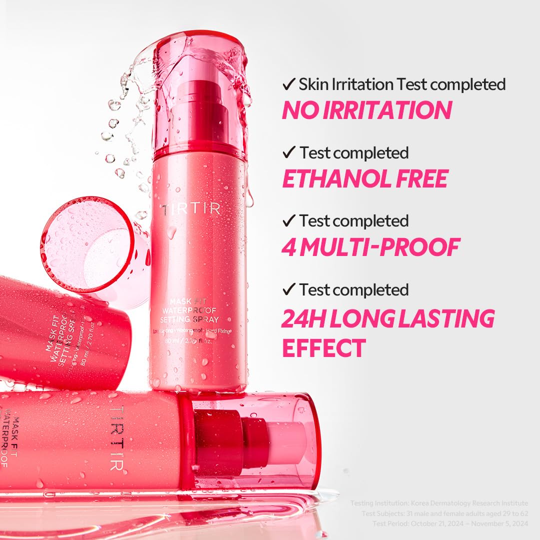 Tirtir Mask Fit Waterproof Setting Spray - 80ML