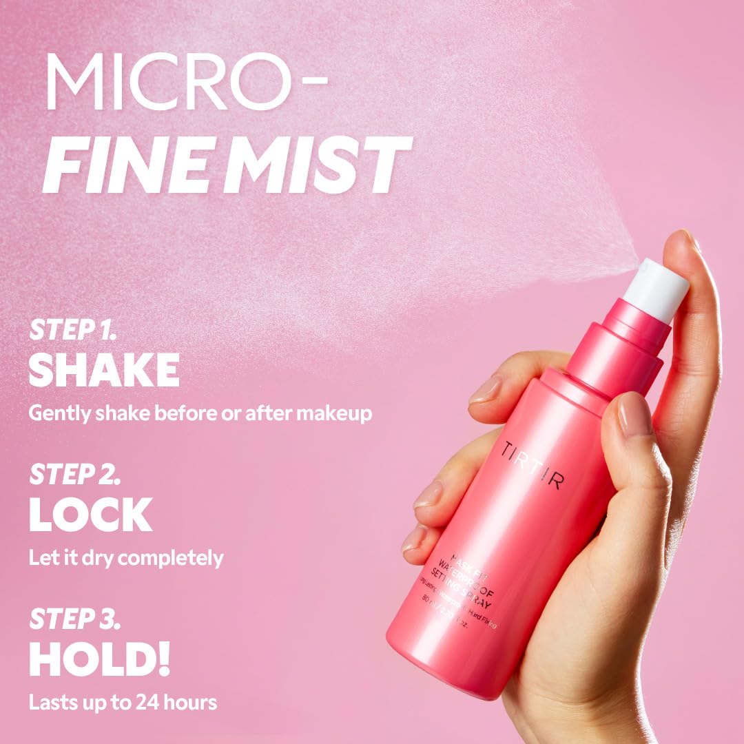 Tirtir Mask Fit Waterproof Setting Spray - 80ML