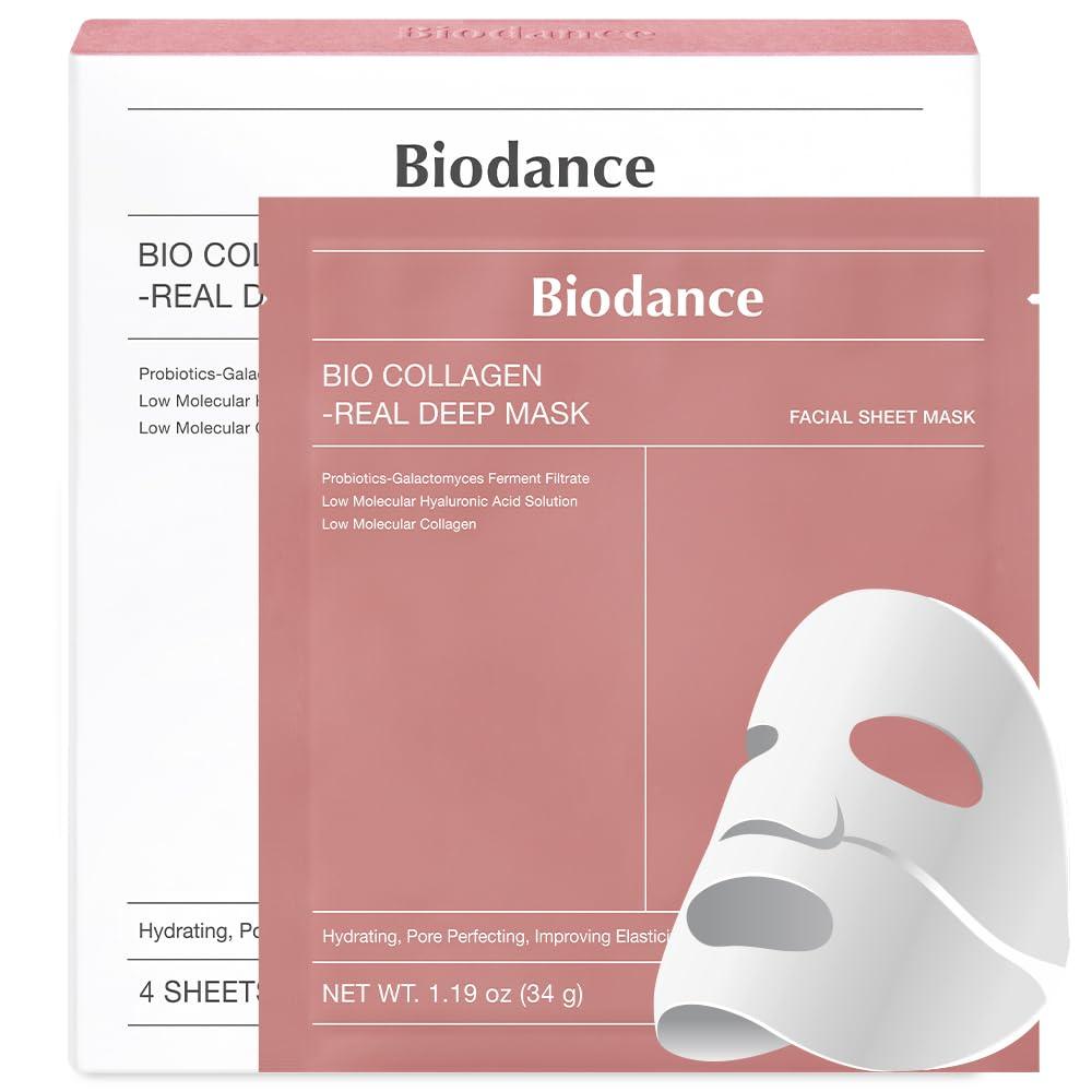 BIODANCE Bio-Collagen Real Deep Mask Pack 4pcs