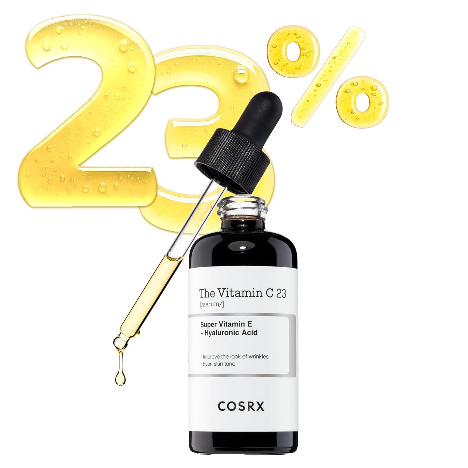 Cosrx Pure Vitamin C 23% Serum with Vitamin E + Hyaluronic Acid 20g