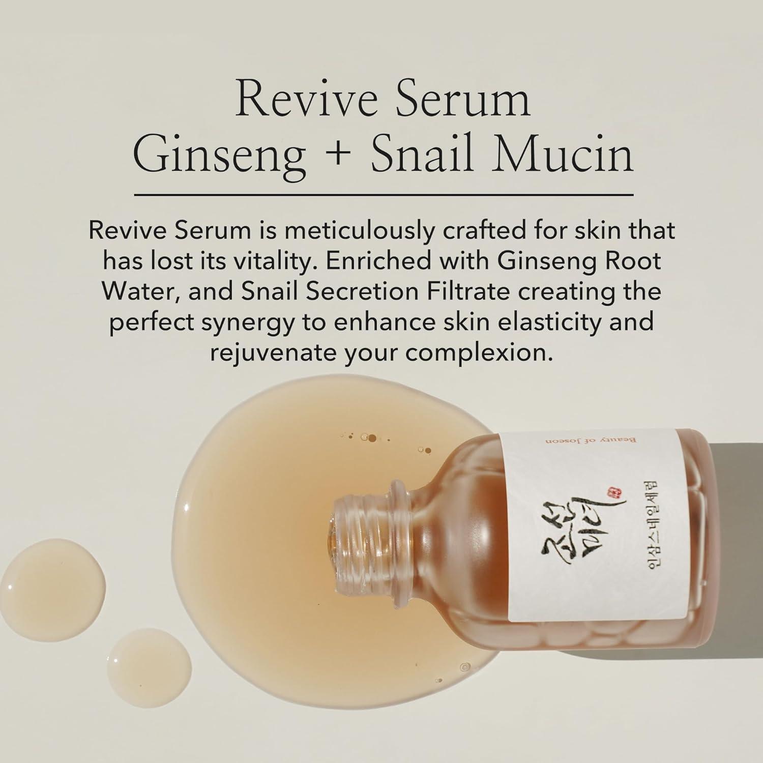 Beauty of Joseon Revive Serum Ginseng + Snail Mucin - 30ML