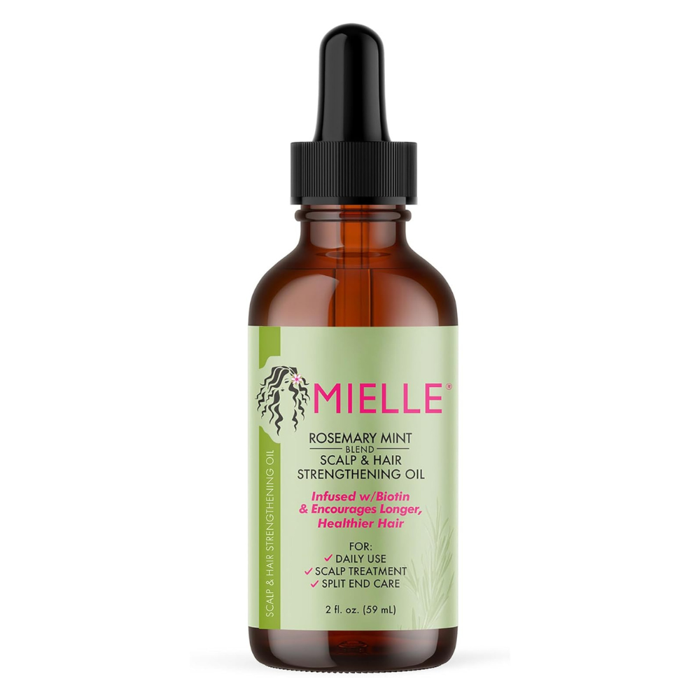 Mielle Organics Mielle Huile fortifiante pour les cheveux, Romarin et menthe - 59ml