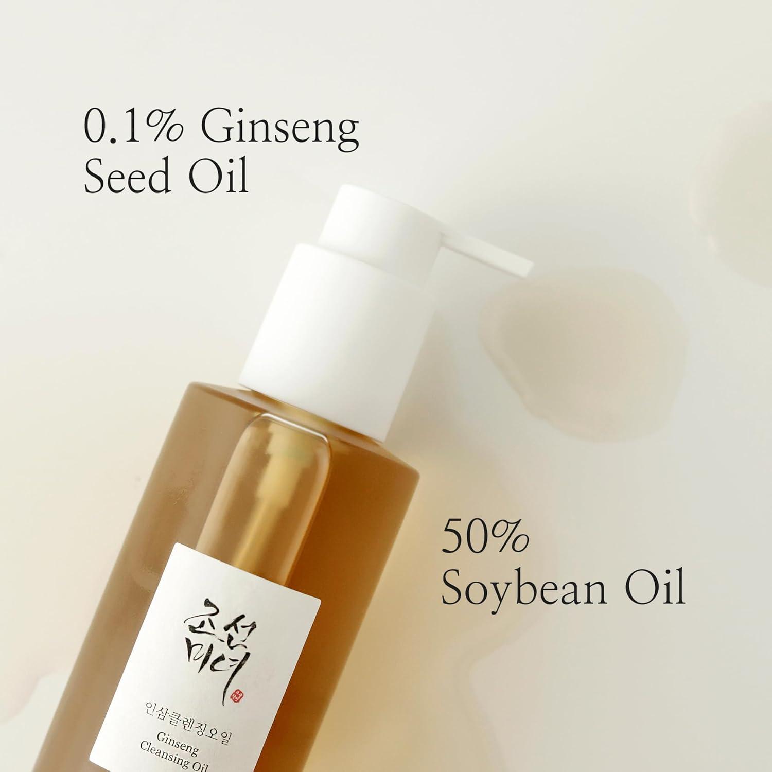 Beauty of Joseon Ginseng Cleansing Oil Waterproof Makeup Remover - 210ML