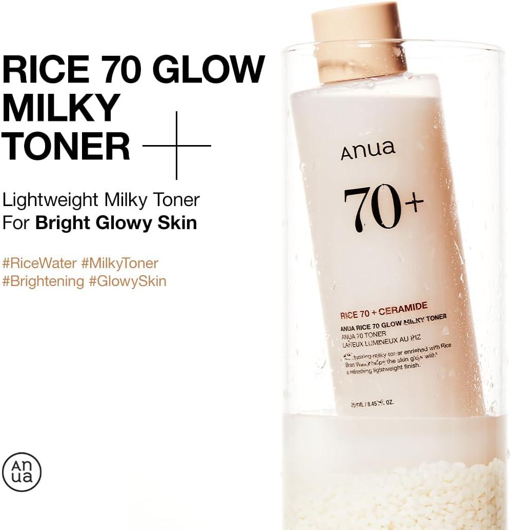 Anua RICE 70 Glow Milky Toner - 250ML