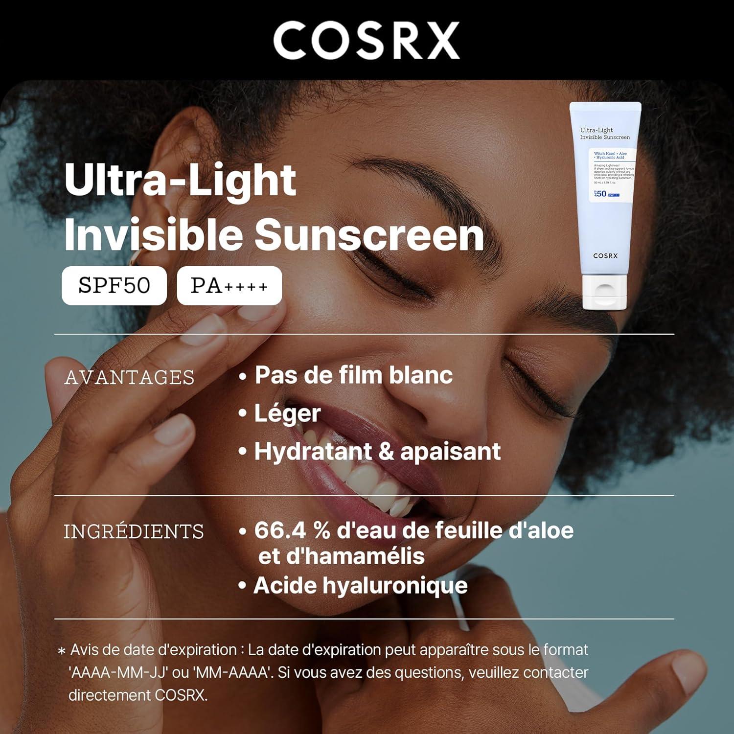 Cosrx Ultra Light Invisible Sunscreen - 50mL