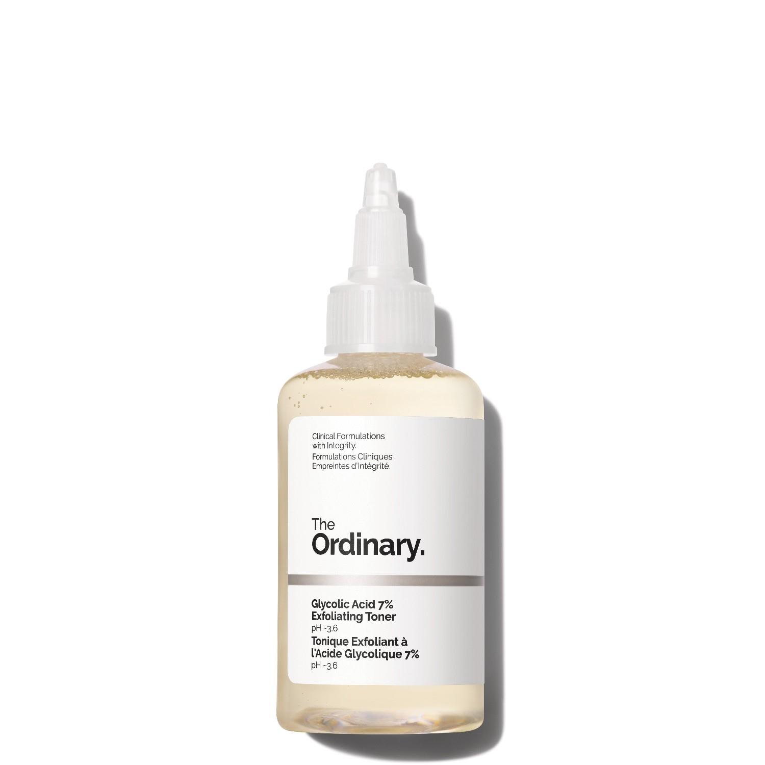 The Ordinary Glycolic acid 7% Solution Tonifiante Lotion Exfoliante 100ML